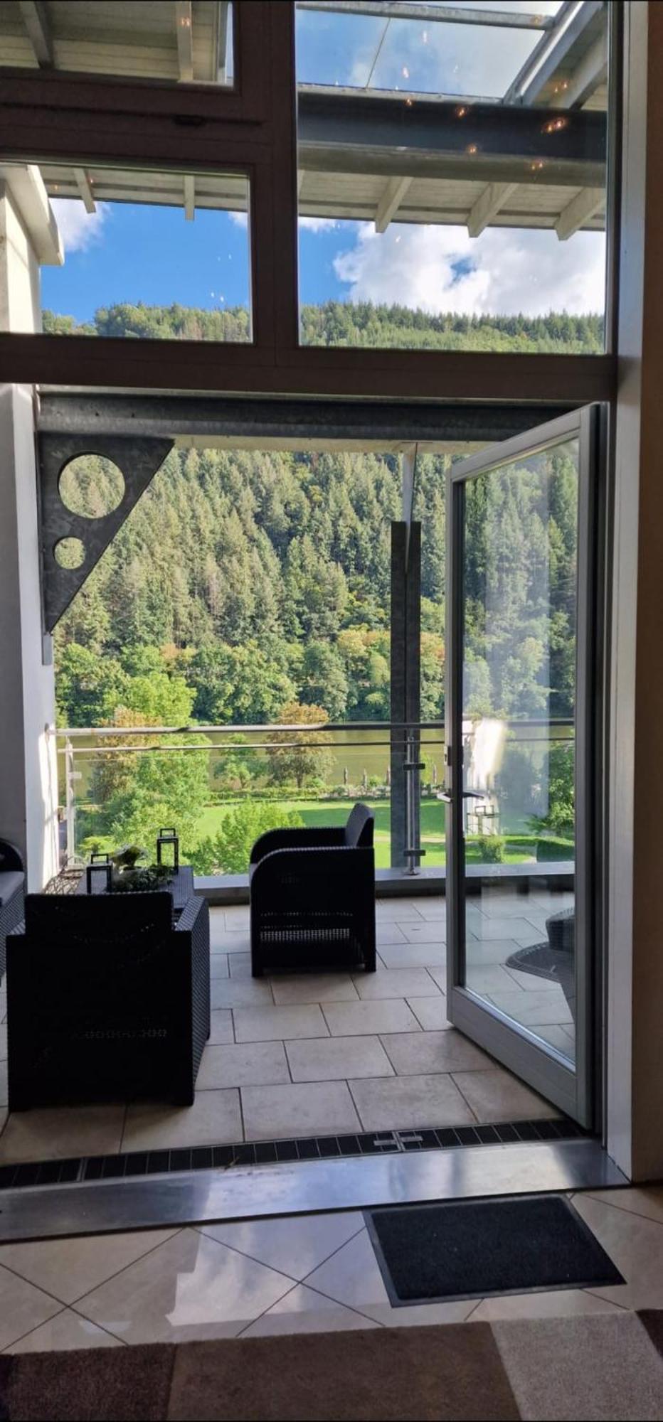 Wohnwerk: Penthouse - Moselblick Apartment Traben-Trarbach Bagian luar foto